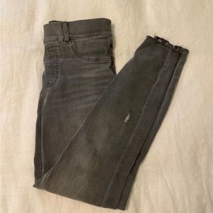 Spanx vintage distressed ankle Jeggings in Gray